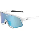 KOO Demos Sonnenbrille - White - Turquoise/CAT3
