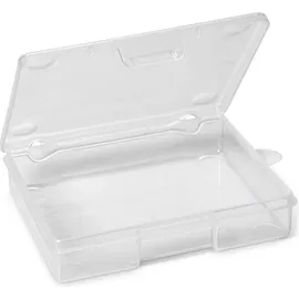 RAACO Pocketbox, Kasten für Kleinteile, Polypropylen (PP), Transparent, 0,5 kg,