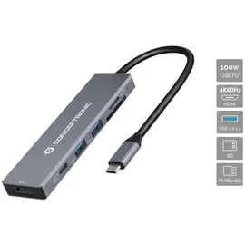 Conceptronic DONN23G - Dockingstation - USB-C 3.2 Gen 1