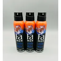 Fa Dark Passion Deodorant Spray 3 x 150 ml