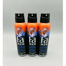 Fa Dark Passion Deodorant Spray 3 x 150 ml