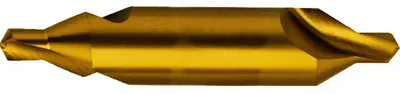 Zentrierbohrer HSS-TiN DIN 333A 60° rechts 1,60mm