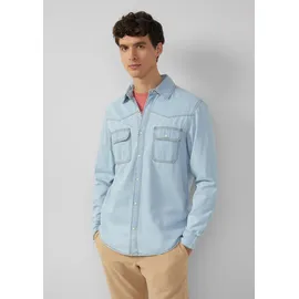 s.Oliver Regular Fit Jeanshemd Blau S