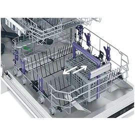 Beko BDSN36451X Geschirrspüler (teilintegrierbar, 598 mm breit, 42 dB (A), B)