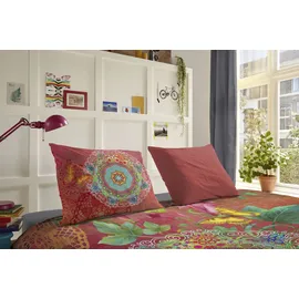 HIP Novali Mandala Blumen Mehrfarbig 155 x 220 cm + 2 x 80 x 80 cm