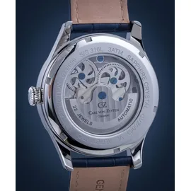 Carl von Zeyten Freiburg Leder 44 mm CVZ0063BLS