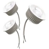 Trango LED Modul 3000K 3er Pack GU10 4 W warmweiß