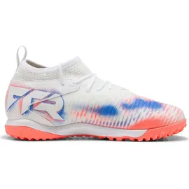 Puma Future 8 Match Mid Tf Kinder puma white/puma black/glowing red 37