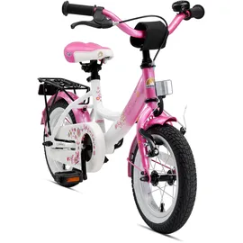Bikestar Classic 12" rosa/weiß Rücktrittbremse
