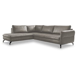 Exxpo by Gala Ecksofa Maestro Mikrofaser Light Grey