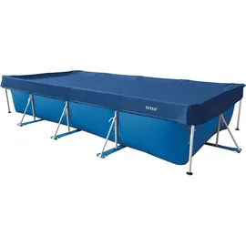 Intex Deluxe Abdeckplane blau 450x220x20 cm