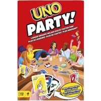 Mattel Games UNO Party - Spannendes Kartenspiel für große Gruppen, 6-16 Spieler, Neue Regeln & schnelles Spielvergnügen, ideal für Familien & Freunde, HMY49