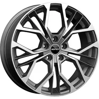 GMP Matisse 7,5 x 19 5 x 114,3 ET40 ML66,1 Grau Matt