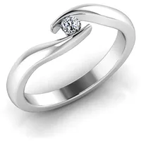 Verlobungsring VR03 333er Weiflgold - 7089