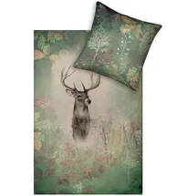 Estella Wilbur Tiere Grün/Braun 160 x 210 cm + 65 x 100 cm