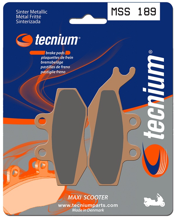 TECNIUM Maxi Scooter Gesinterde Metalen Remblokken - MSS189
