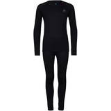 Odlo MERINO 200 Wäscheset Kinder in black, Größe 116 schwarz