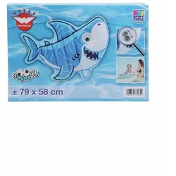 Happy People Kinder-Luftmatratze Hai mit Wackelaugen