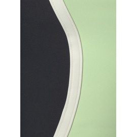LASCANA ACTIVE Crop-Top »-Sporttop«, mit farblich abgesetztem Details, schwarz