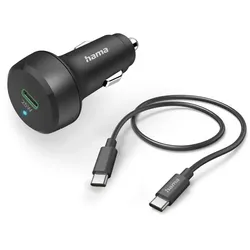 Hama 00201614 Ladegerät für Mobilgeräte Smartphone Schwarz Lightning Auto