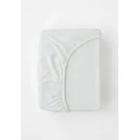 Mela Spannbettlaken Jersey-Baumwolle 140 x 200 - 160 x 200 cm Weiß