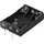 TRU Components TC-13220580 Batteriehalter 3x Micro (AAA) Kontaktpole (L x B x H) 52 x 37 x 13mm