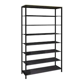 VCM Taliro 90 x 152 x 30 cm schwarz / eiche