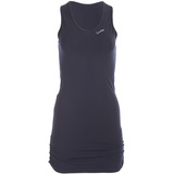 WINSHAPE Damen Fitness Freizeit Longtop WTR15 mit seitlicher Raffung, Slim Style, Night-Blue, S