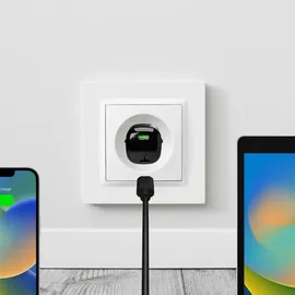 PURO MiniPro 20W USB-C Wall Charger - GaN technology, schwarz