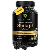 Vita Elements Himalaya Shilajit Gold Gummibärchen 60 Stk – Ashwagandha, Ginseng, vegan