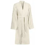 vidaXL Bademantel Kinn Creme 3XL