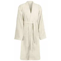 vidaXL Bademantel Kinn Creme 3XL