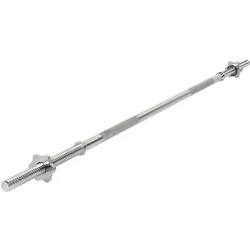 IVOL Langhantelstange - Langhantel - Fitnessstange - 150 cm - Schraubverschluss silber <10kg