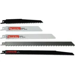 Makita Reciprosägeblatt-Set Metall, Holz und Dämmstoffe