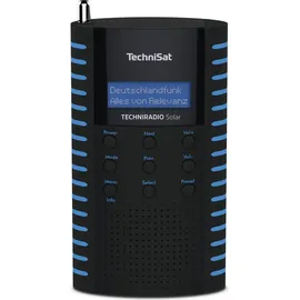 TechniSat TechniRadio Solar schwarz/blau