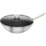 Zwilling Joy Plus Wok 30 cm, 18/10 Edelstahl