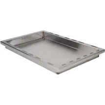 SANTOS Grillpfanne Plancha 28 x 45,1 cm Edelstahl silber