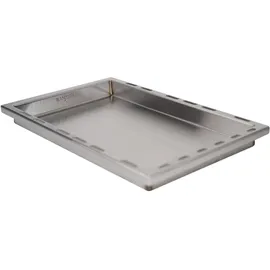 SANTOS Grillpfanne Plancha 28 x 45,1 cm Edelstahl silber