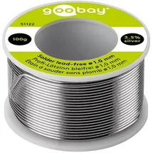 goobay 51122 bleifreies Lötzubehör 100 g