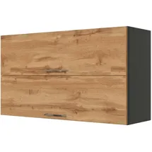 Held Hochschrank Sorrento 100 x 57 x 34 cm Wotan-Eiche-Grafit