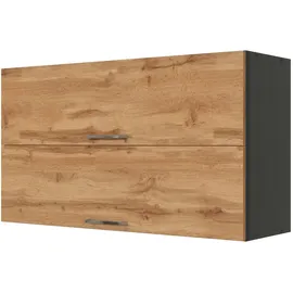 Held Hochschrank Sorrento 100 x 57 x 34 cm Wotan-Eiche-Grafit