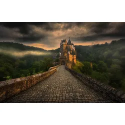 Fototapete PAPERMOON "Photo-Art KRZYSZTOF BROWKO, ELTZ", bunt, B:4,00m L:2,60m, Vlies, Tapeten
