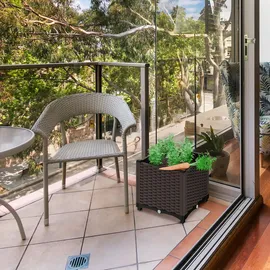 Relaxdays 40 x 40 x 40 cm Braun