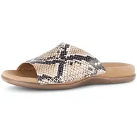 Gabor Pantolette GABOR, Damen, Gr. 41, beige, Schuhe Pantolette