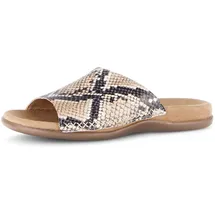 Gabor Pantolette GABOR, Damen, Gr. 41, beige, Schuhe Pantolette