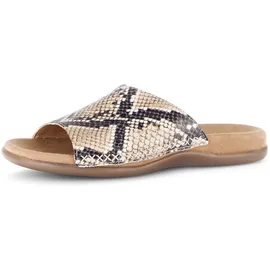Gabor Pantolette GABOR, Damen, Gr. 41, beige, Schuhe Pantolette