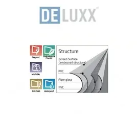 Celexon DELUXX Advanced Portable Table-Stand-U 122 x 92 cm Mattweiss Polaro