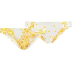 SEAFOLLY Damen Wende-Bikini-Hose, Buttercup, 36