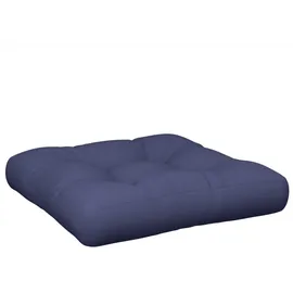 vidaXL Palettenkissen 58 x 58 x 10 cm blau 1 St.
