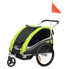 SAMAX 2in1 Jogger grün/schwarz
